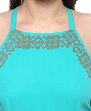Load image into Gallery viewer, Overlap Maxi Dress With Deep Back