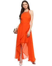 Load image into Gallery viewer, Overlap Maxi Dress With Deep Back