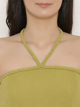 Load image into Gallery viewer, Short braid neckline Dress