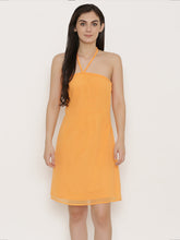 Carica l'immagine nel visualizzatore Galleria,Short braid neckline Dress