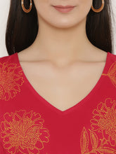 Load image into Gallery viewer, Block Printed Front overlap Maxi dress