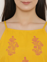 Cargar imagen en el visor de la galería, Backless with string design printed skater dress