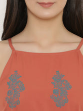 Load image into Gallery viewer, Backless with string design printed skater dress