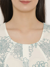 Load image into Gallery viewer, Printed dress with slouchy side pockets