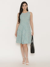 Load image into Gallery viewer, Striped skater Dress