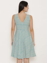 Load image into Gallery viewer, Striped skater Dress