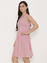 Load image into Gallery viewer, Striped skater Dress