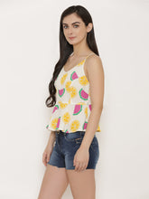 Load image into Gallery viewer, Cropped Peplum Top