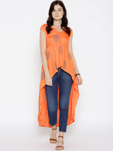 Load image into Gallery viewer, High Low Block Printed Top