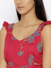 Load image into Gallery viewer, Back tie up Printed Crop Top
