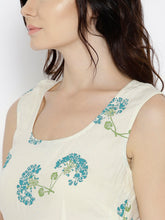 Load image into Gallery viewer, Floral printed maxi dress with lace inserts