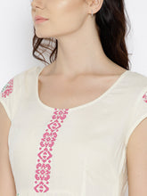 Load image into Gallery viewer, Double color floral printed maxi dress