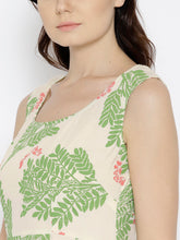 Load image into Gallery viewer, Hankerchief hem printed dress