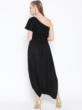 Load image into Gallery viewer, One shoulder dhoti jumpsuit