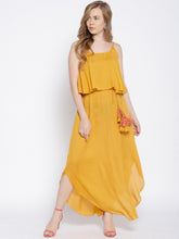 Load image into Gallery viewer, Flare yoke with U hem long dress