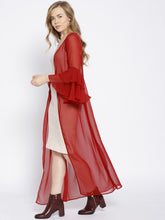 Load image into Gallery viewer, Layered frill sleeve shrug