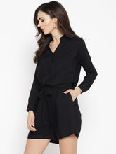Load image into Gallery viewer, Short front open jumpsuit