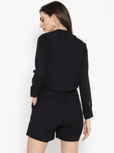 Load image into Gallery viewer, Short front open jumpsuit