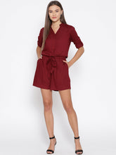 Cargar imagen en el visor de la galería, Short front open jumpsuit