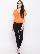 Load image into Gallery viewer, Front neck tie up top