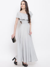 Load image into Gallery viewer, Smocking on waist maxi dress