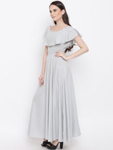 Load image into Gallery viewer, Smocking on waist maxi dress