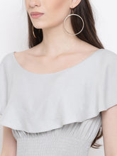 Load image into Gallery viewer, Smocking on waist maxi dress