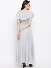 Load image into Gallery viewer, Smocking on waist maxi dress