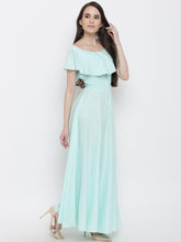 Load image into Gallery viewer, Smocking on waist maxi dress