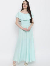 Load image into Gallery viewer, Smocking on waist maxi dress