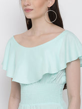 Load image into Gallery viewer, Smocking on waist maxi dress