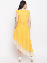 Load image into Gallery viewer, Diagonal double layered dress