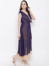 Load image into Gallery viewer, Diagonal double layered dress