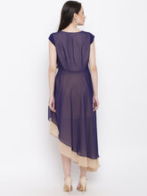 Load image into Gallery viewer, Diagonal double layered dress