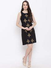 Load image into Gallery viewer, Incut sleeve Pencil mini dress
