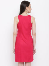 Load image into Gallery viewer, Incut sleeve Pencil mini dress
