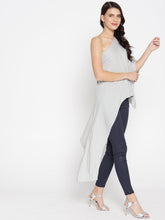 Cargar imagen en el visor de la galería, One shoulder asymmetric top