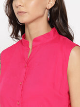 Load image into Gallery viewer, Front placket two layer midi dress