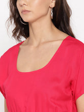 Load image into Gallery viewer, Deep Back With Placket midi dress