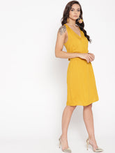 Load image into Gallery viewer, Back twist mini dress