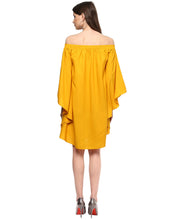 Load image into Gallery viewer, Circular off shoulder Kaftan dress