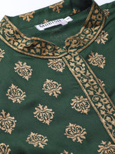 Load image into Gallery viewer, Peplum yoke with low crotch printed jumpsuit