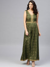 Load image into Gallery viewer, Front borders with kalidar pants printed jumpsuit
