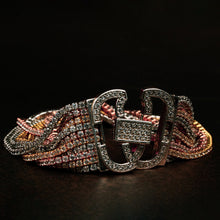Load image into Gallery viewer, White Designer Stone Studded Openable Bracelet