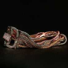 Load image into Gallery viewer, White Designer Stone Studded Openable Bracelet