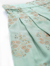 Load image into Gallery viewer, Crop Top with pleated palazzo