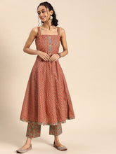 Load image into Gallery viewer, Strappy flare dress with palazzo