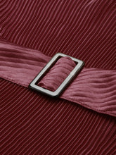 Load image into Gallery viewer, Flared mini dress with belt