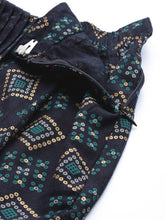 Cargar imagen en el visor de la galería, Cowl Skirt with dupatta drape and blouse