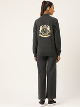 Load image into Gallery viewer, Zipper Sweatshirt with Straight Track pant set